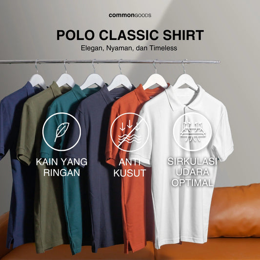 Regular Fit Short Sleeve Classic Polo Shirt Series