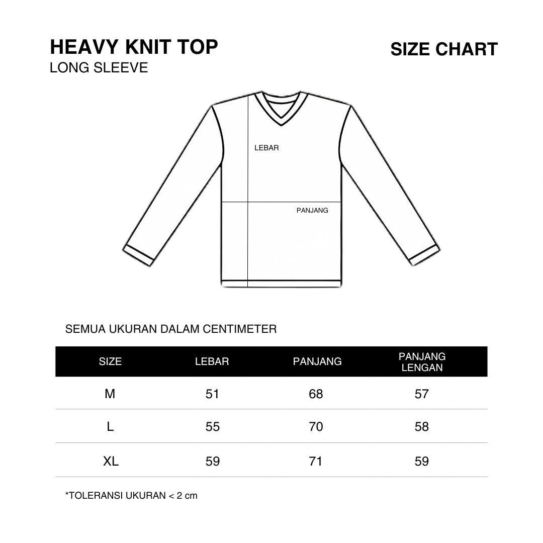 Long Sleeve Round Neck Heavy Knit T-Shirts Series