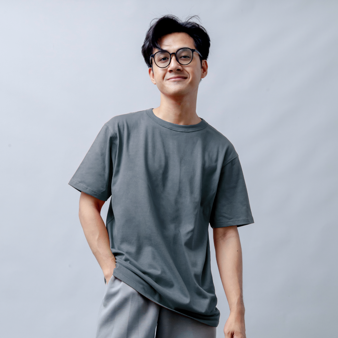 Regular Fit Short Sleeve Round Neck T-Shirt Series