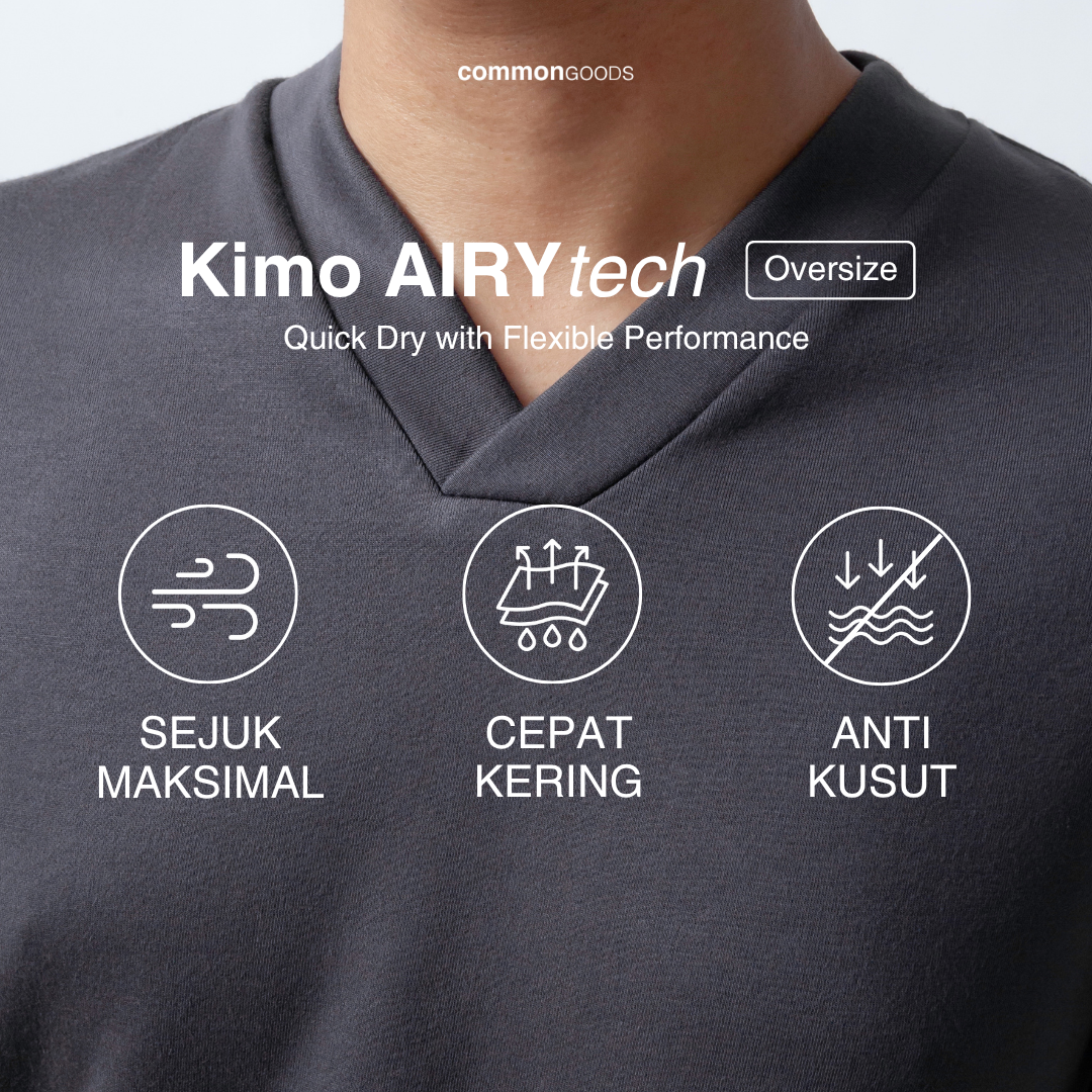 Oversize Short Sleeve Kimo T-Shirt Series