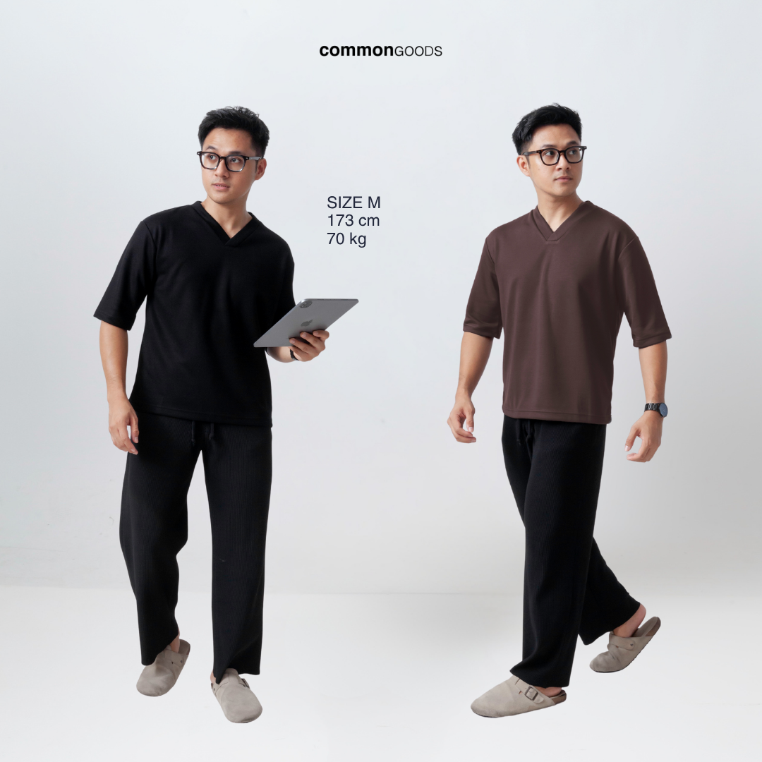 Oversize Short Sleeve Kimo T-Shirt Series