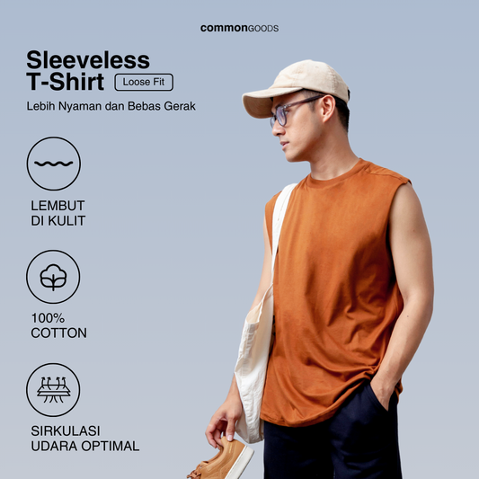 Sleeveless Round Neck T-Shirts Series
