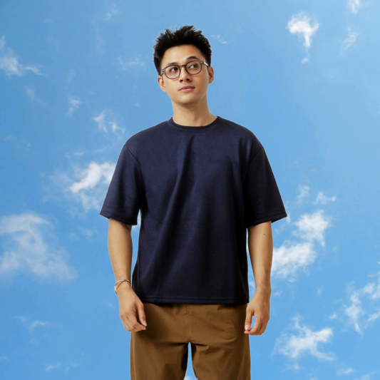 Oversize Short Sleeve Round Neck T-Shirt Series