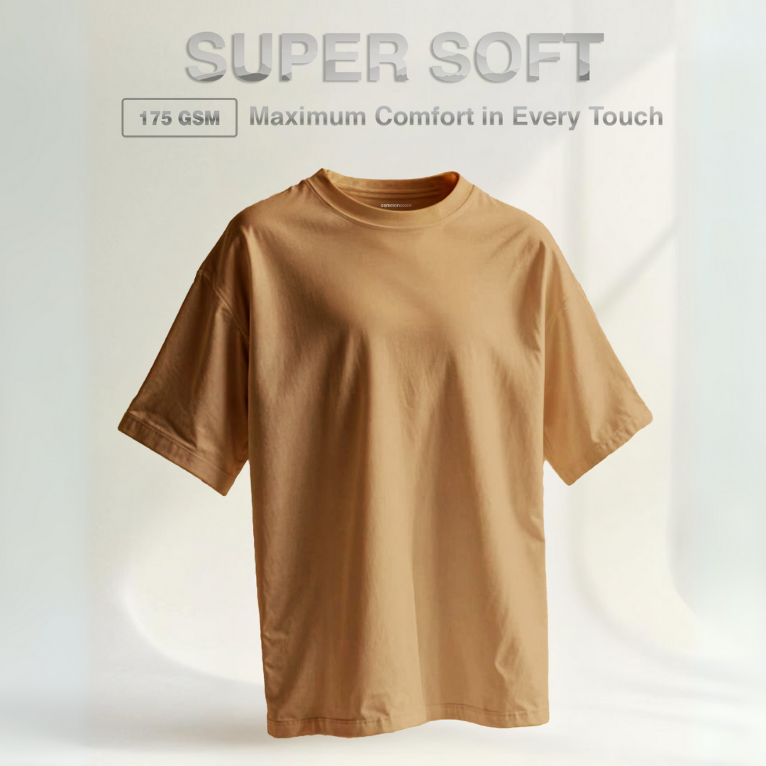 Oversize Short Sleeve Round Neck T-Shirt Series
