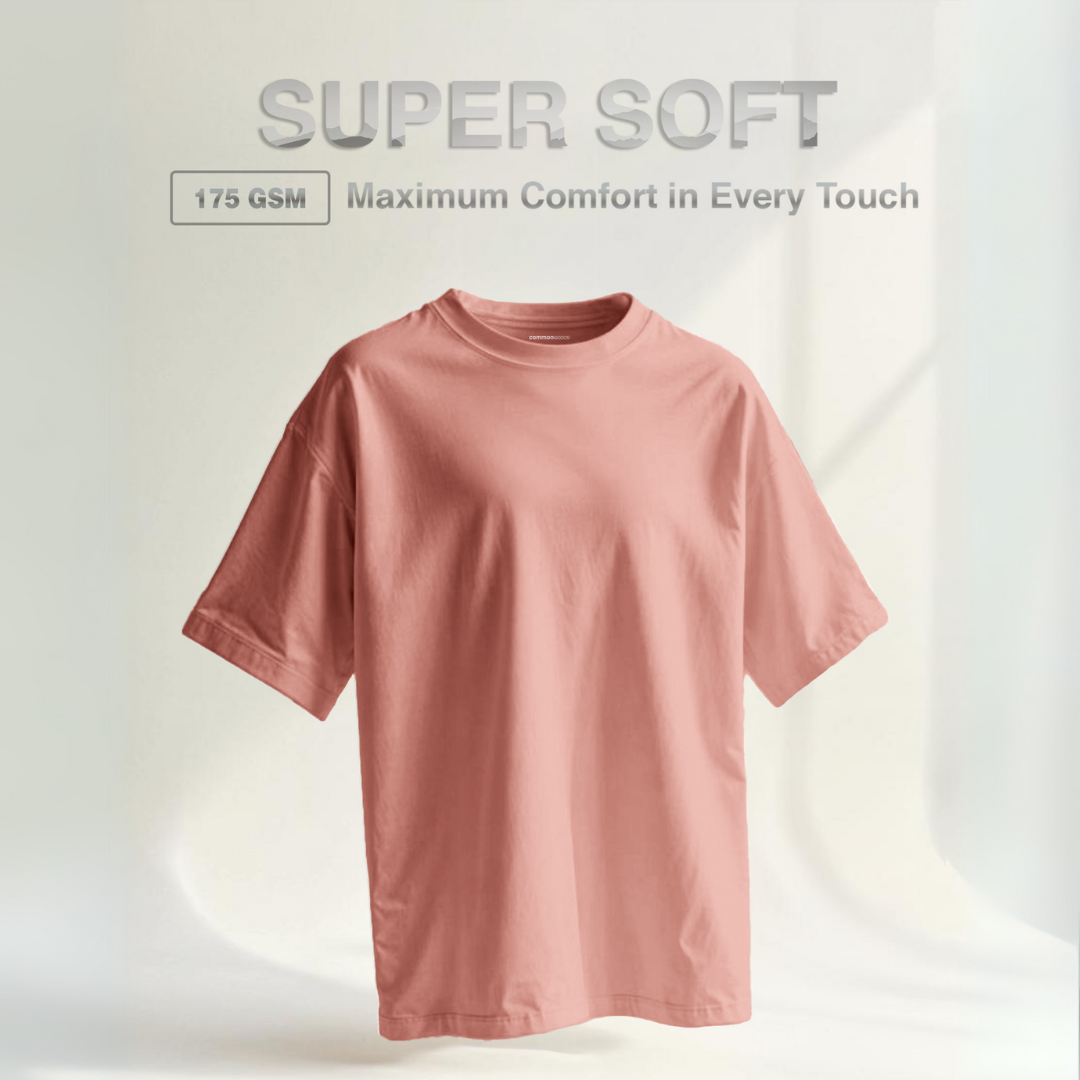 Oversize Short Sleeve Round Neck T-Shirt Series