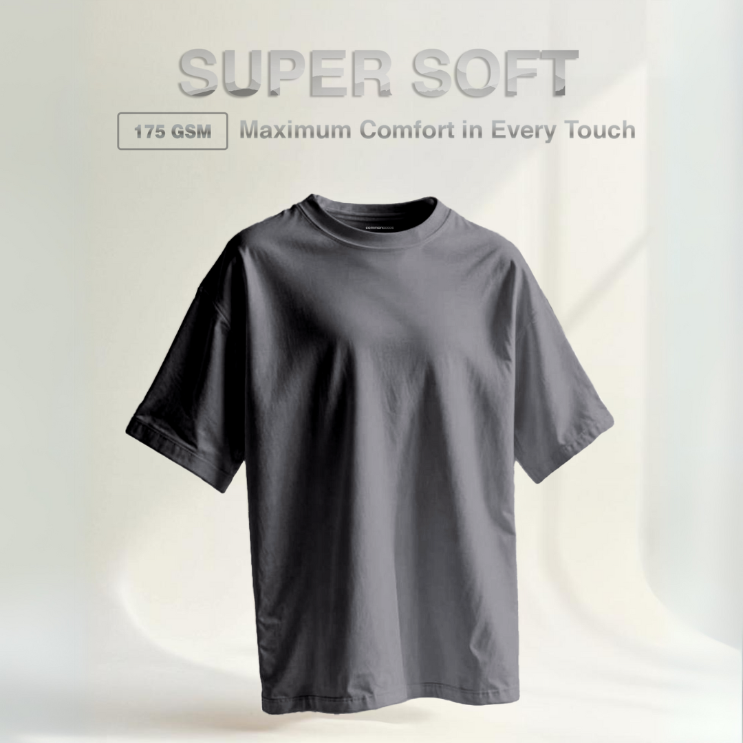 Oversize Short Sleeve Round Neck T-Shirt Series