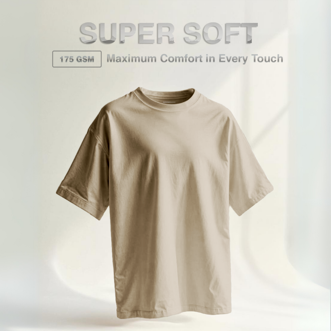 Oversize Short Sleeve Round Neck T-Shirt Series
