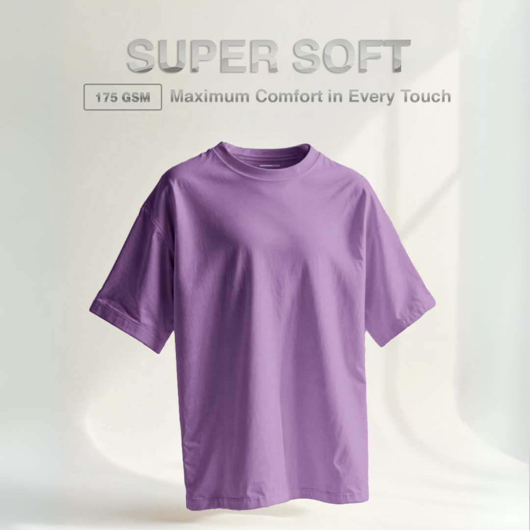 Oversize Short Sleeve Round Neck T-Shirt Series