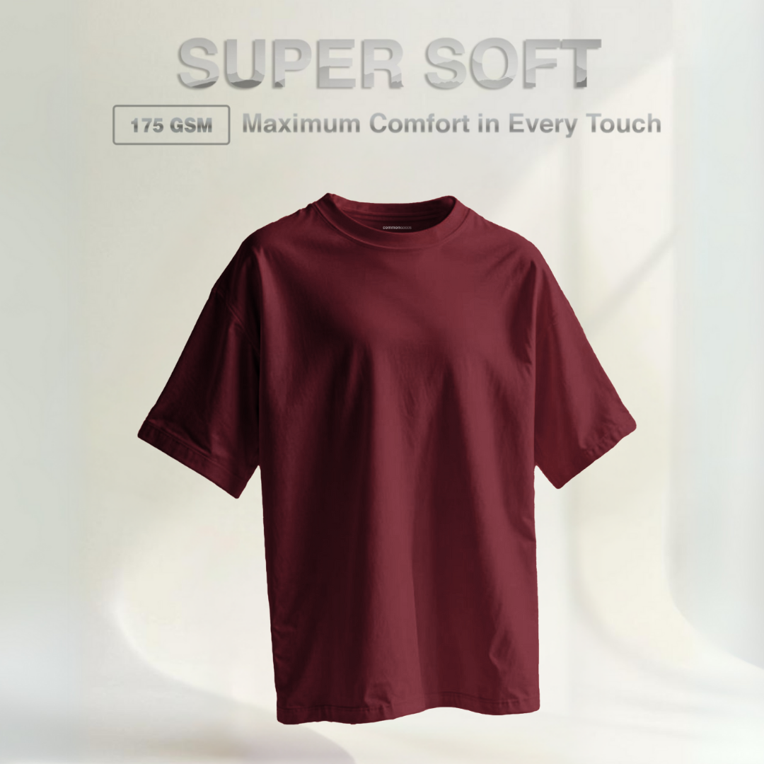 Oversize Short Sleeve Round Neck T-Shirt Series