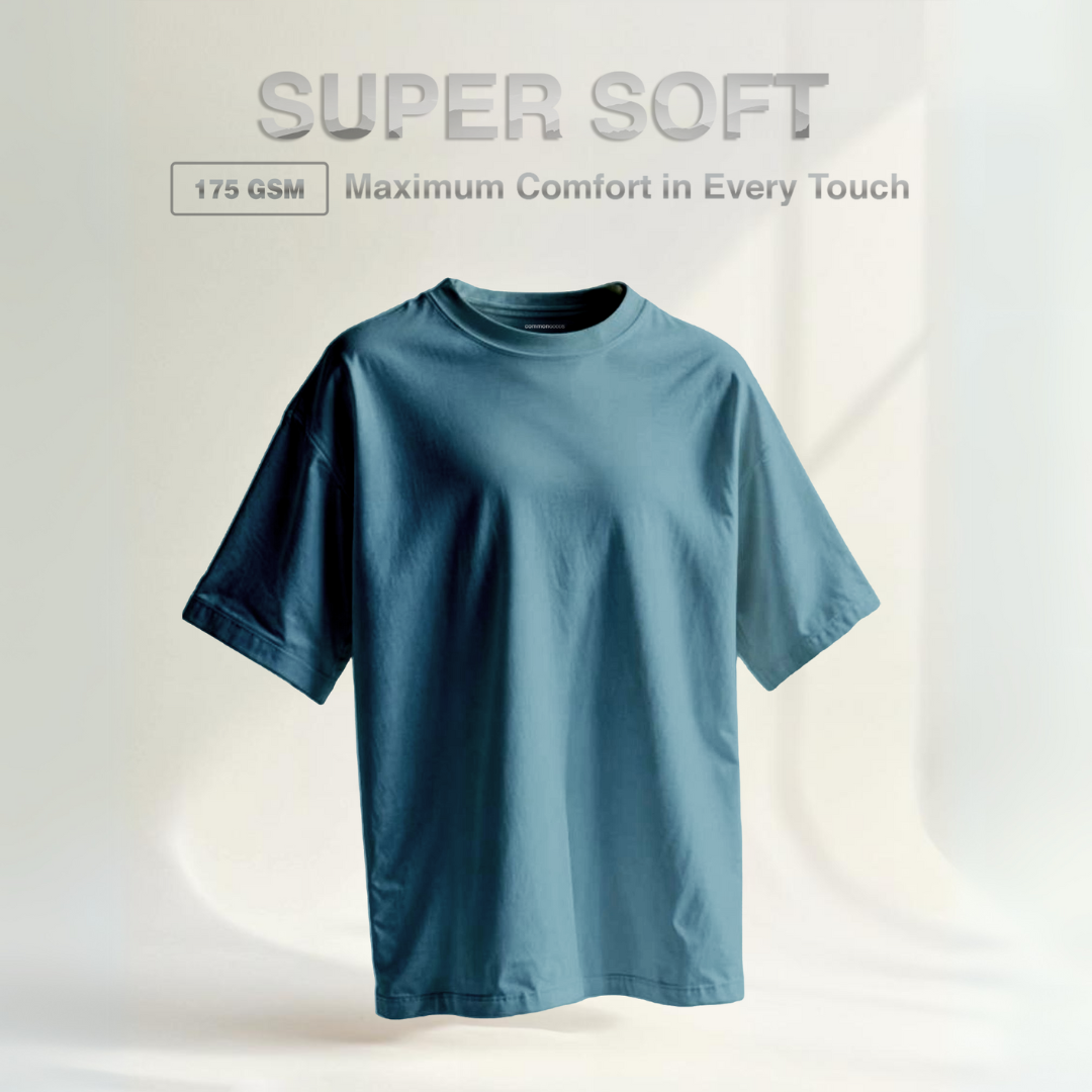 Oversize Short Sleeve Round Neck T-Shirt Series