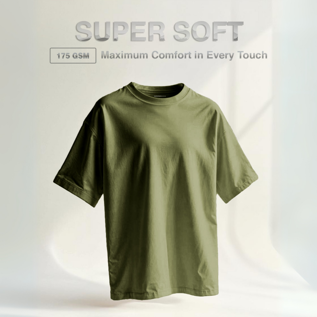 Oversize Short Sleeve Round Neck T-Shirt Series