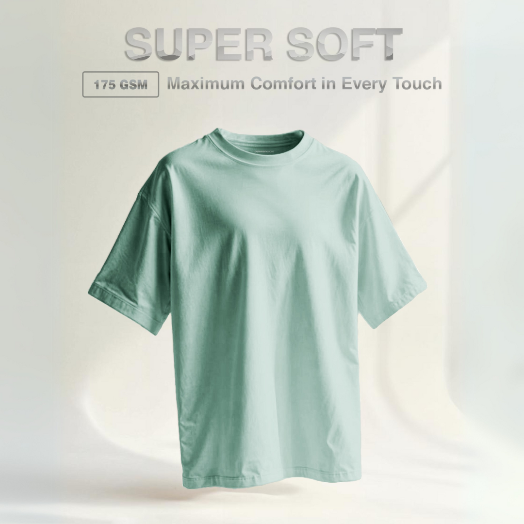 Oversize Short Sleeve Round Neck T-Shirt Series