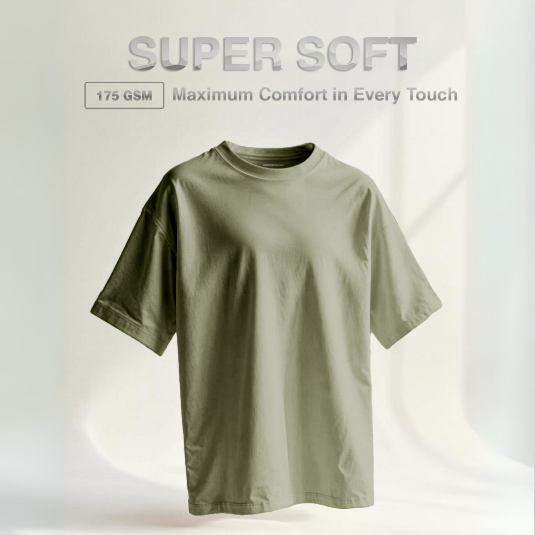 Oversize Short Sleeve Round Neck T-Shirt Series