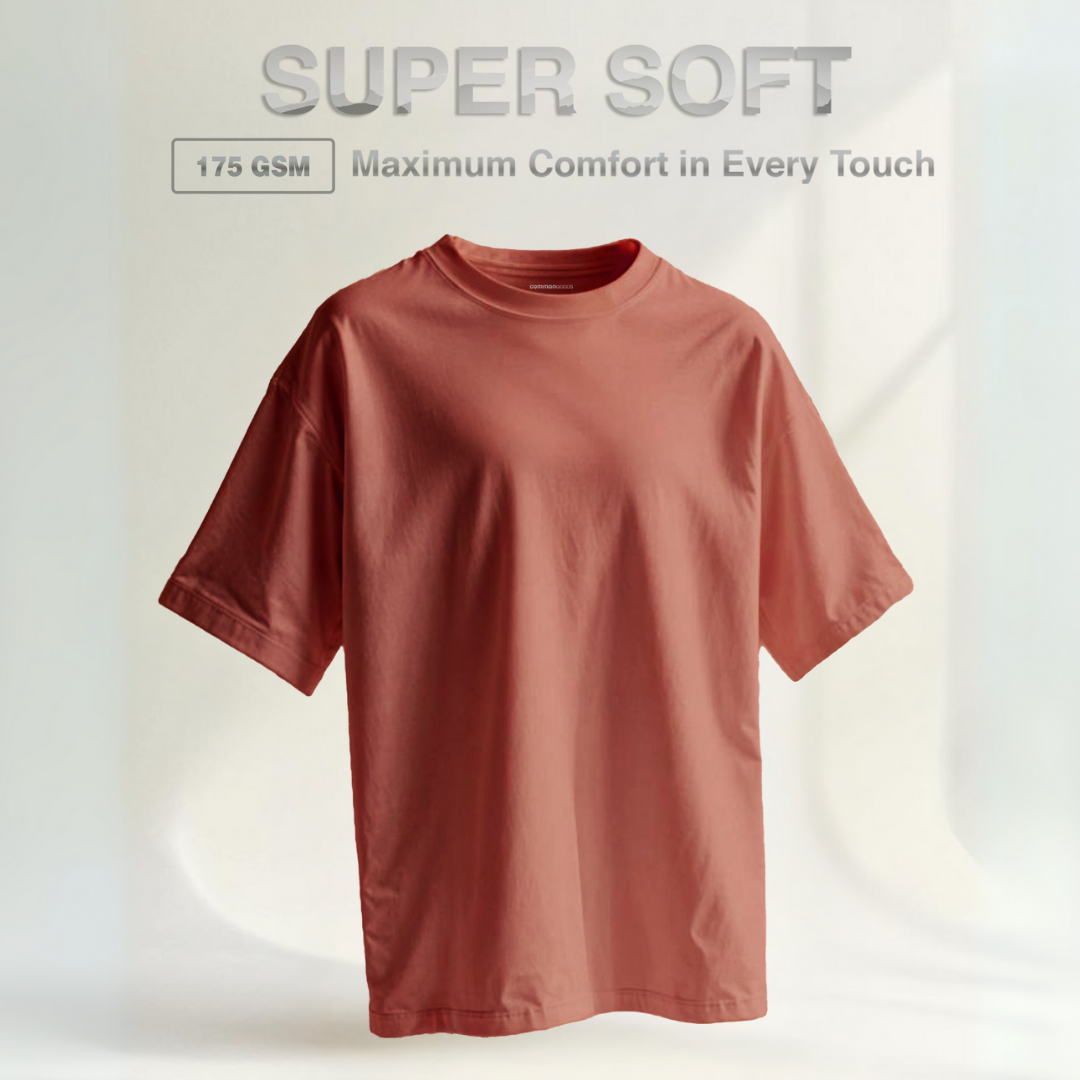 Oversize Short Sleeve Round Neck T-Shirt Series