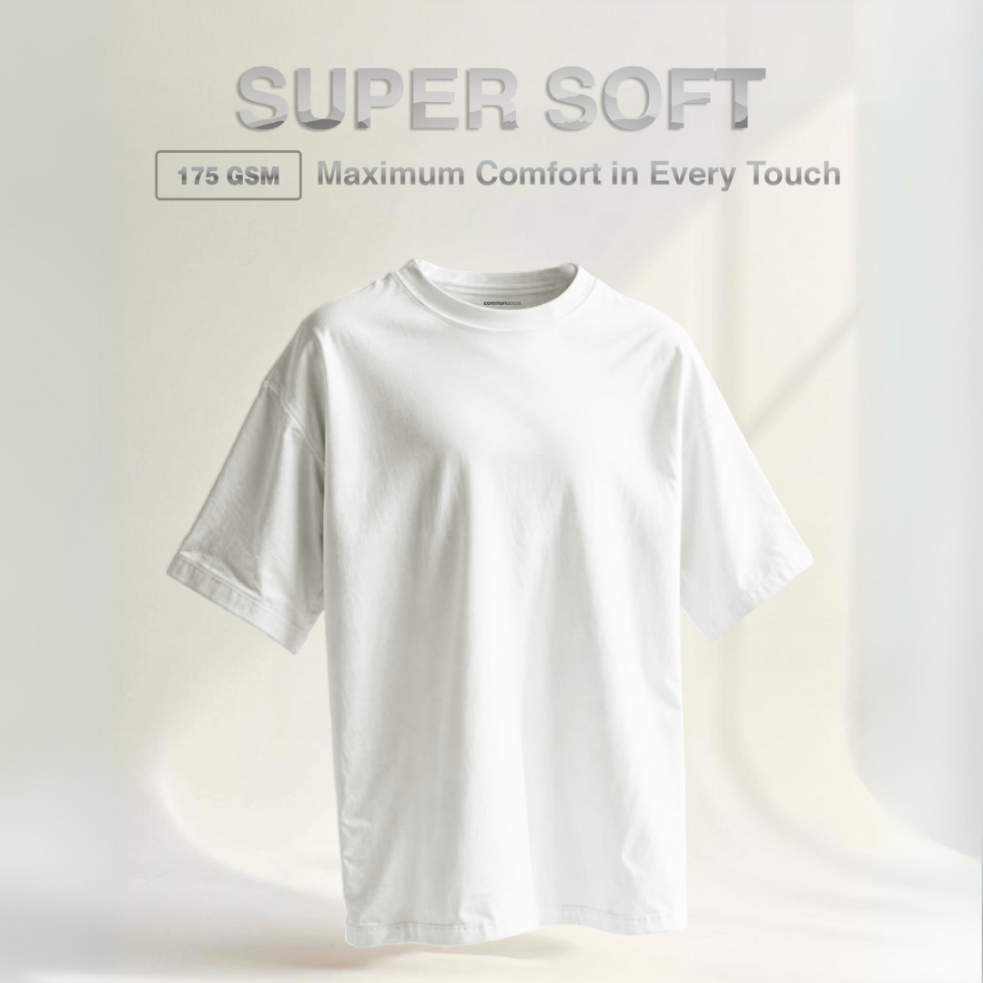 Oversize Short Sleeve Round Neck T-Shirt Series