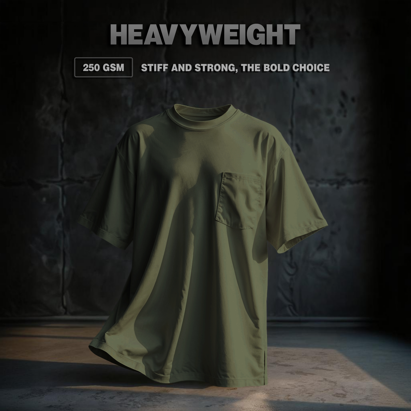 Oversize Pocket Short Sleeve Round Neck T-Shirt Series