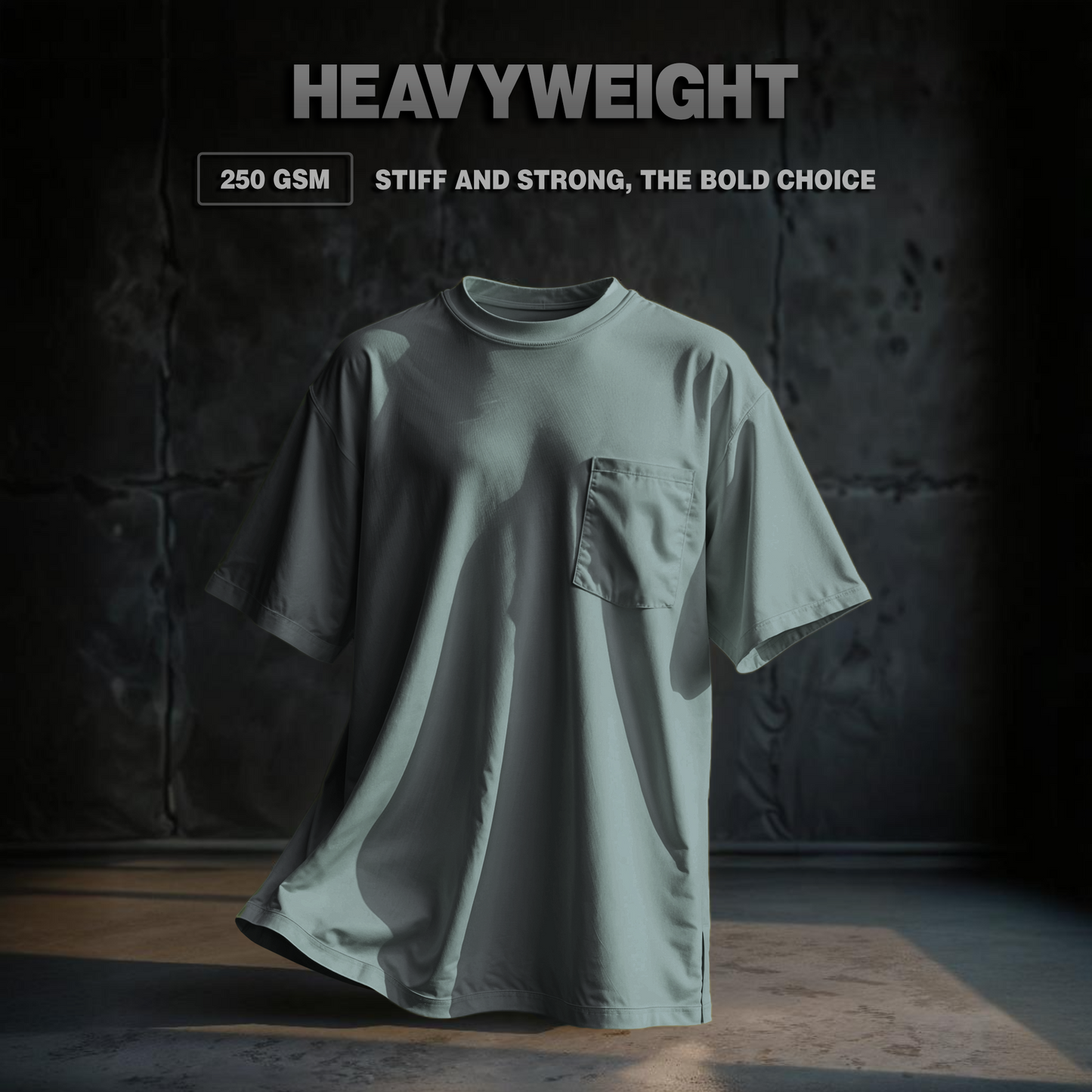 Oversize Pocket Short Sleeve Round Neck T-Shirt Series