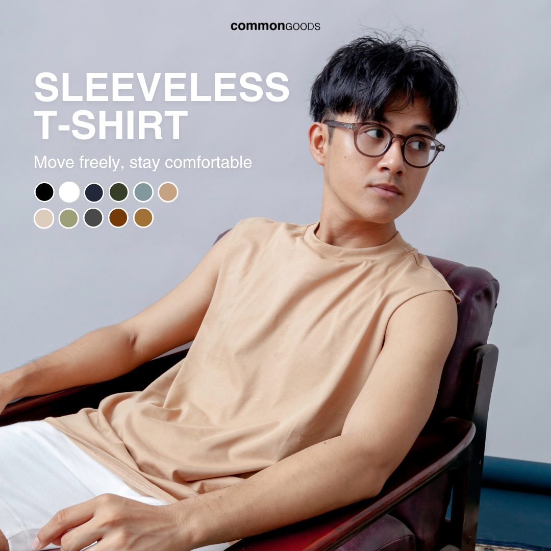 Sleeveless Round Neck T-Shirts Series