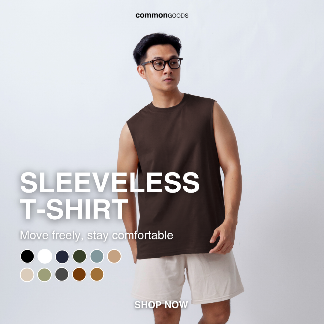 Sleeveless Round Neck T-Shirts Series