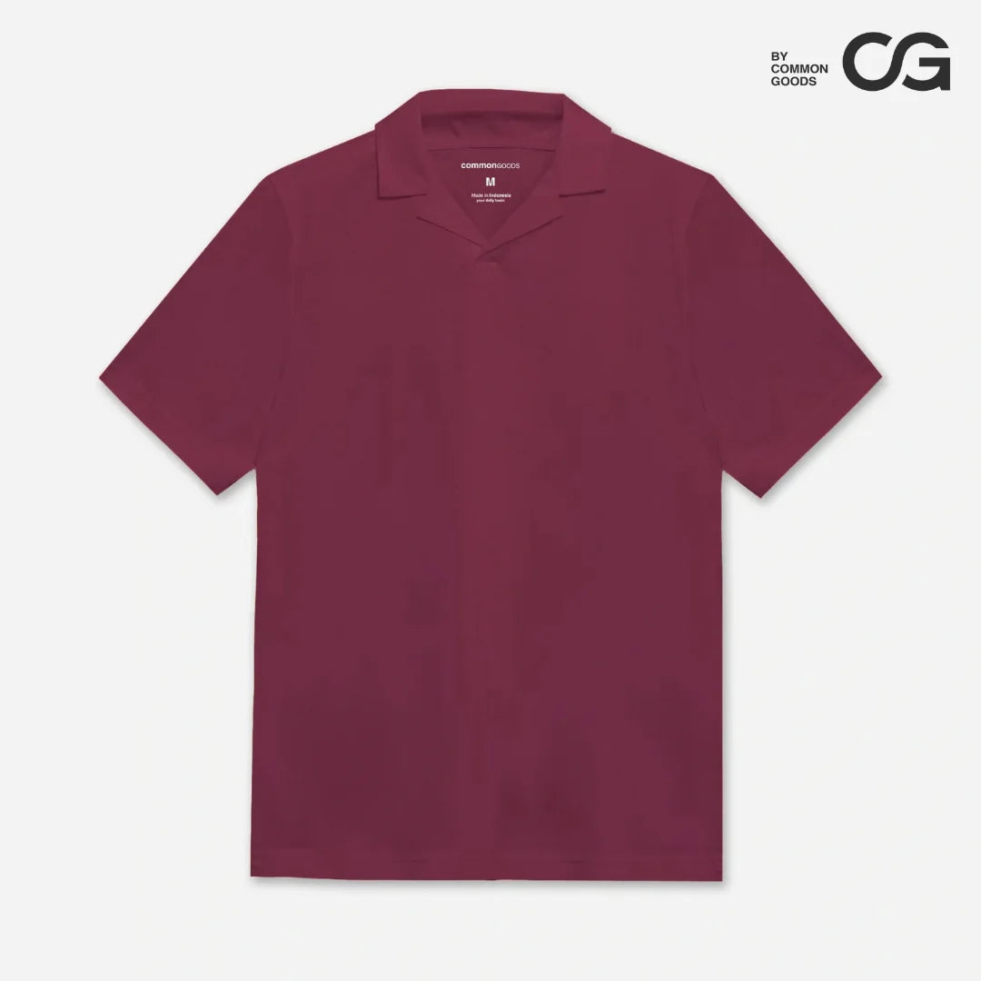 CG Regular Fit Short Sleeve Revere Polo Shirt Series