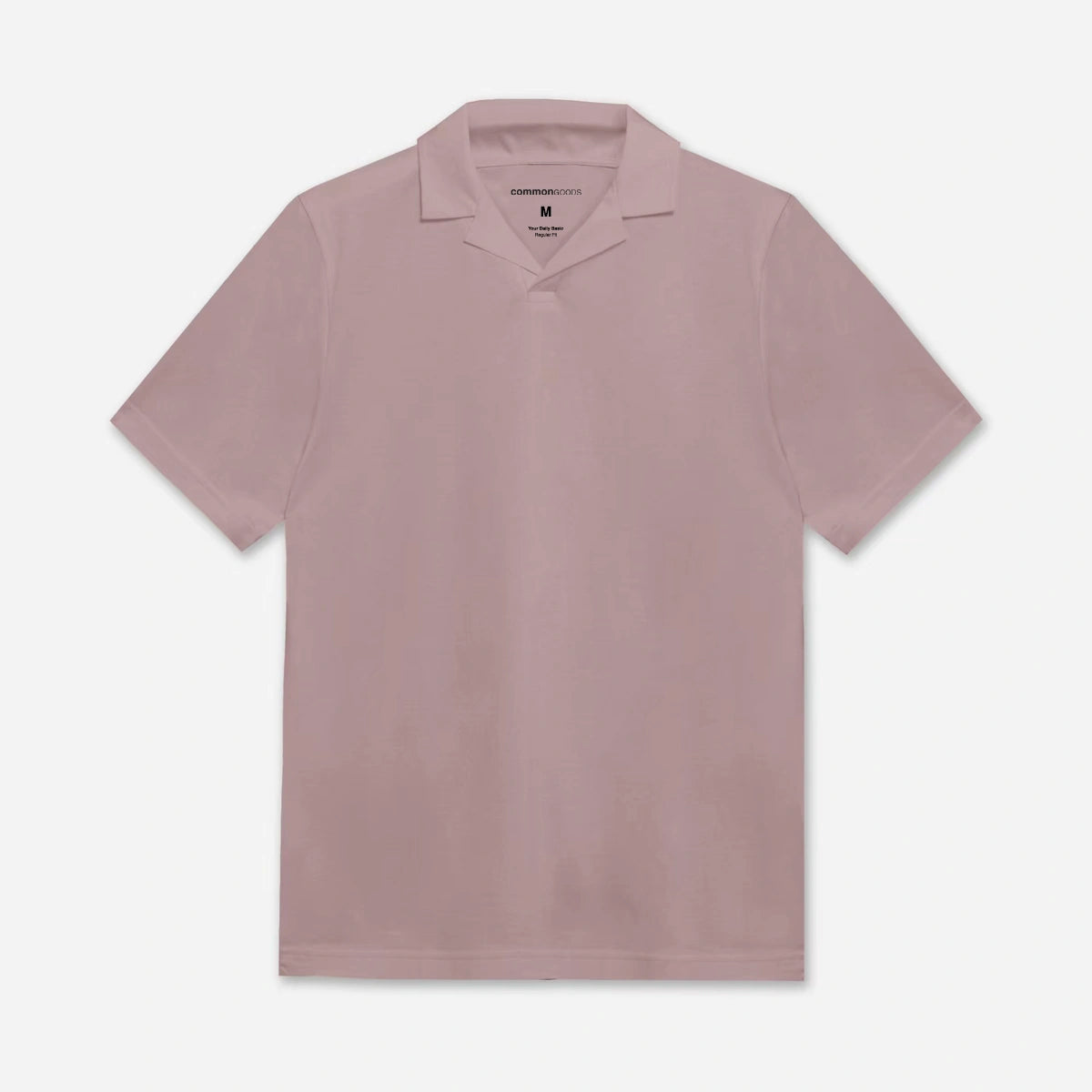 Regular Fit Short Sleeve Revere Polo Shirt Series