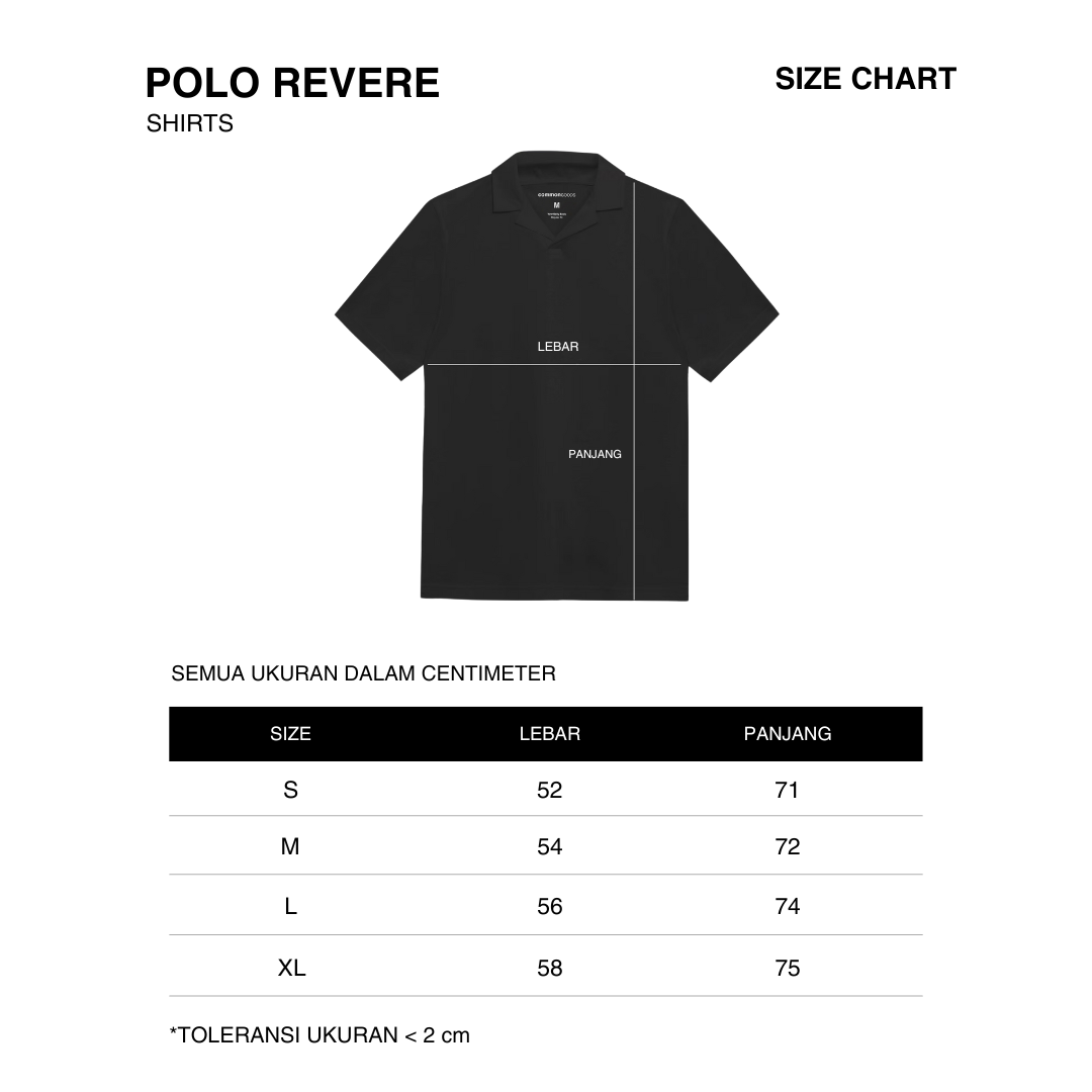 Regular Fit Short Sleeve Revere Polo Shirt Series