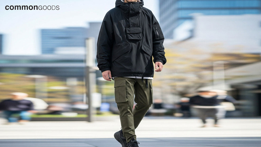 Padu Padan Oversize Techwear Pria Gaya Futuristik Modern Anti Gagal