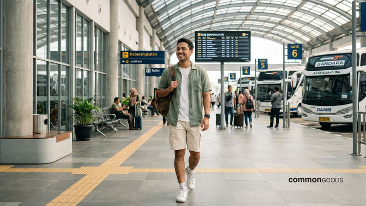 Outfit Mudik Pria yang Bikin Perjalanan Jauh Lebih Nyaman