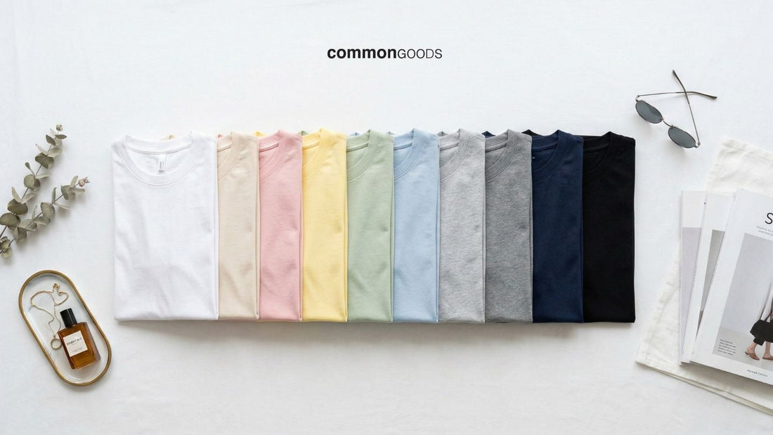 Warna Kaos Polos Terpopuler dan Cara Memilihnya Sesuai Gaya