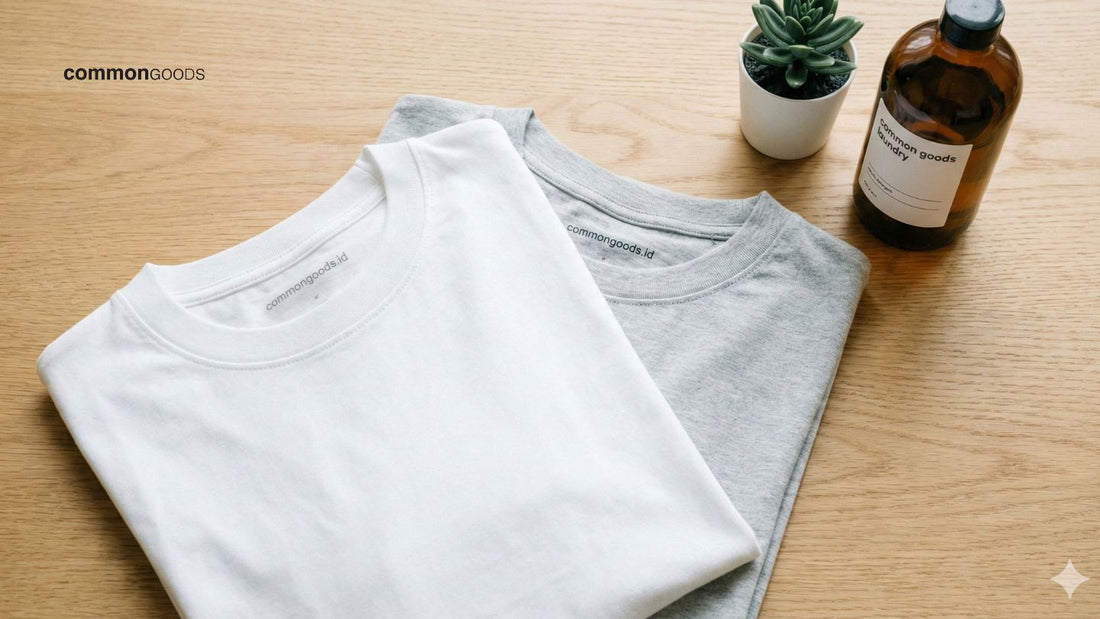 Kaos Oversize Cepat Melar? Begini Cara Merawat yang Benar