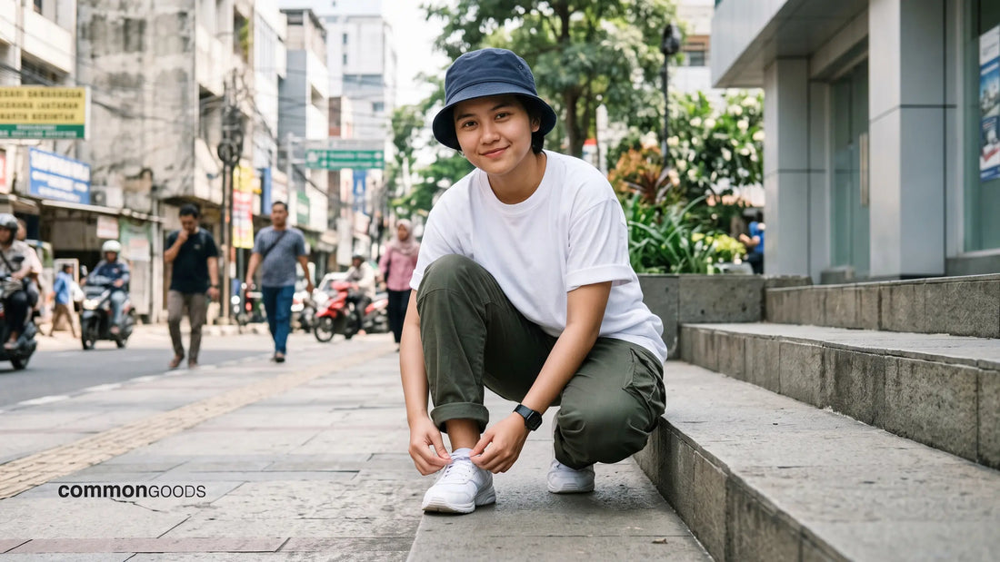 Kaos Polos Putih: Tips OOTD, Desain, dan Cara Merawatnya