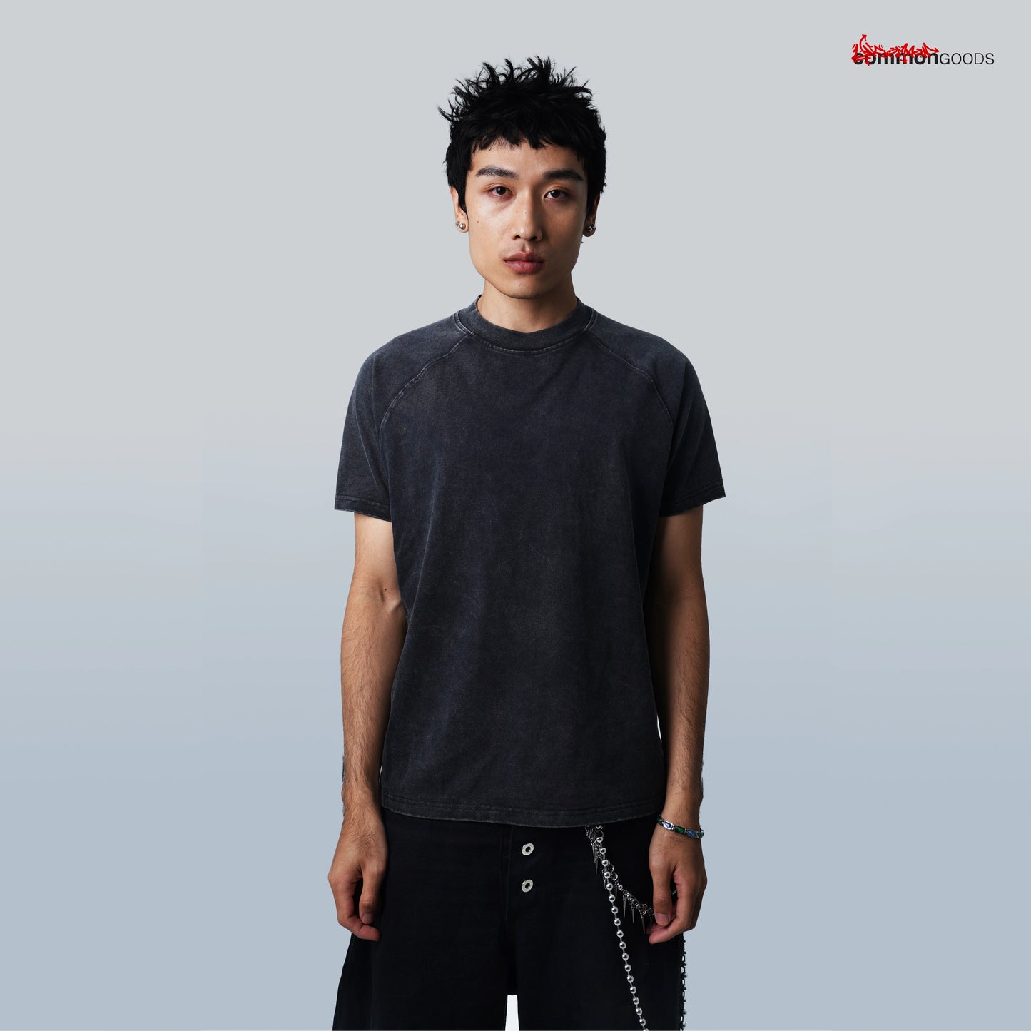 Uncommon Fit Tee - Washed Grey