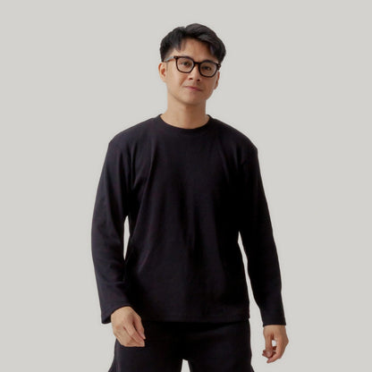 Long Sleeve Round Neck Heavy Knit T-Shirts Series