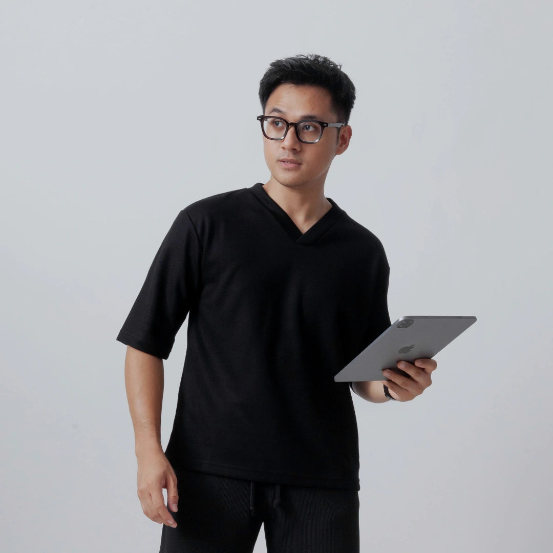 Oversize Short Sleeve Kimo T-Shirt Series [AT]