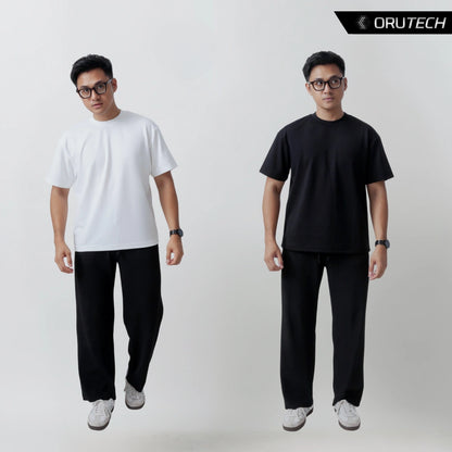 Regular Boxy Fit Short Sleeve Round Neck T-Shirt Series [OT]