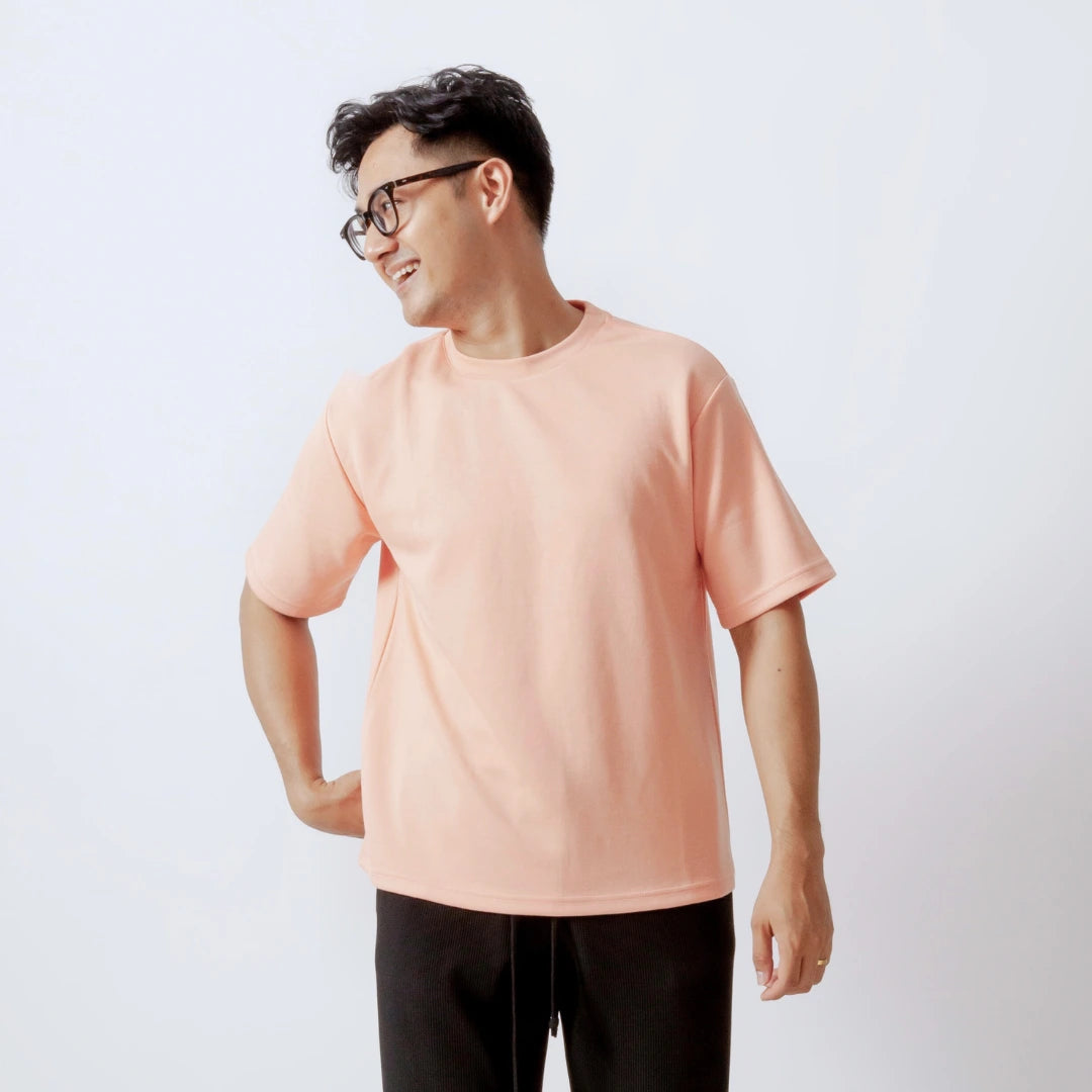 Oversize Short Sleeve Round Neck T-Shirt Series [AT]