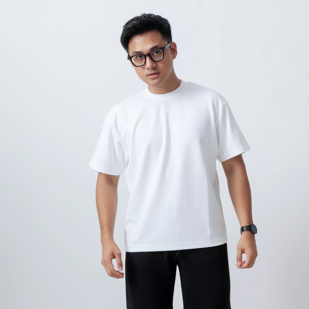 Regular Boxy Fit Short Sleeve Round Neck T-Shirt Series [OT]