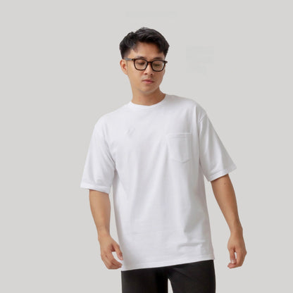 Oversize Pocket Short Sleeve Round Neck T-Shirt Series [HW]