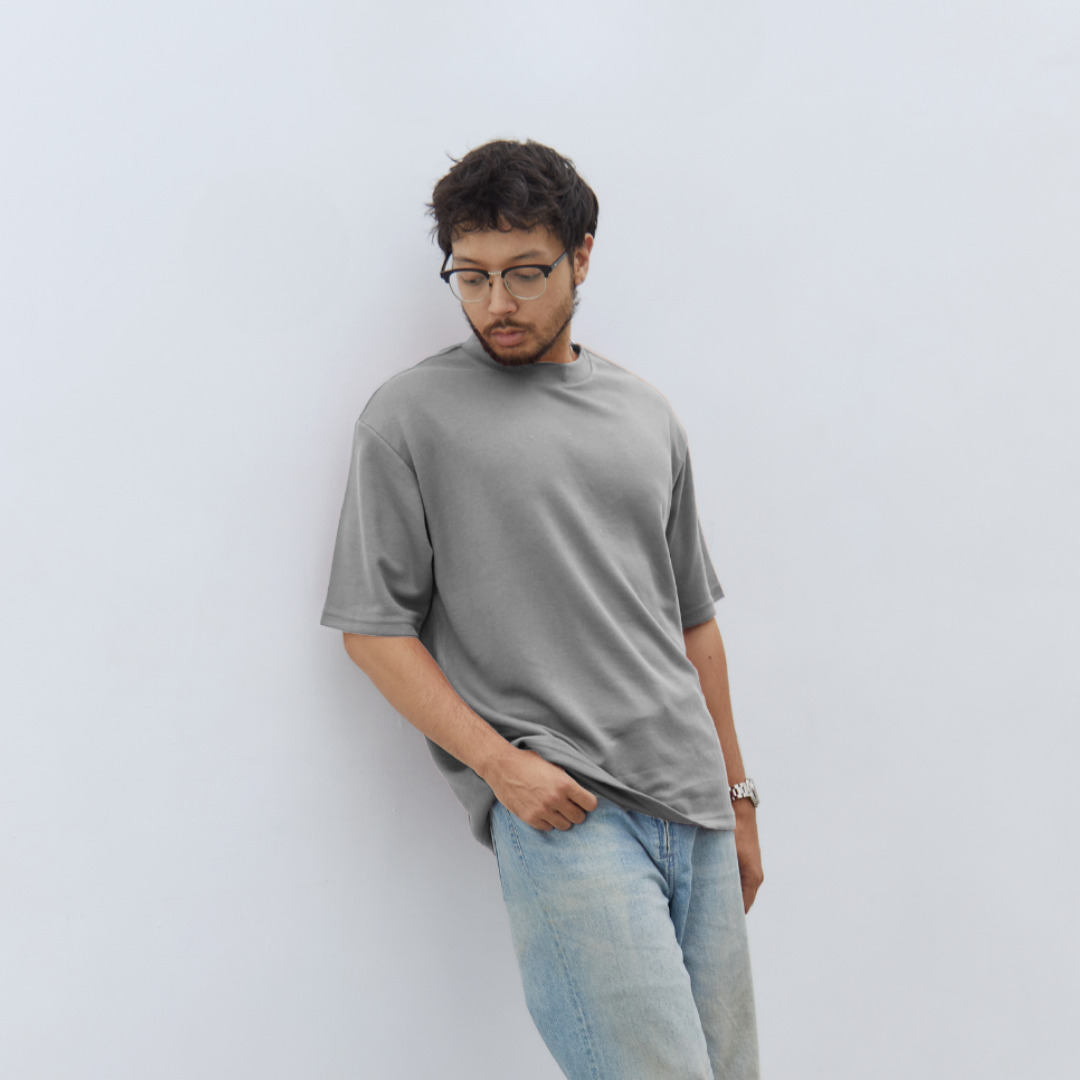 Oversize Short Sleeve Round Neck T-Shirt Series