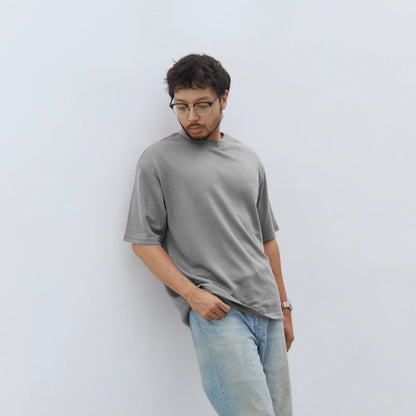 Oversize Short Sleeve Round Neck T-Shirt Series [AT]