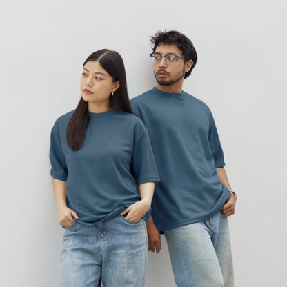Oversize Short Sleeve Round Neck T-Shirt Series [AT]