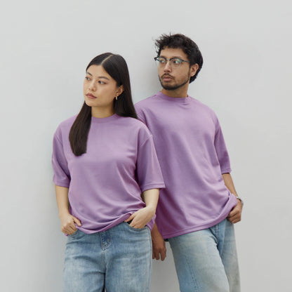 Oversize Short Sleeve Round Neck T-Shirt Series [AT]