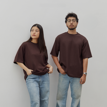 Oversize Short Sleeve Round Neck T-Shirt Series