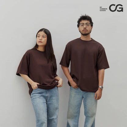 CG Oversize Short Sleeve Round Neck T-Shirt Series [AT]