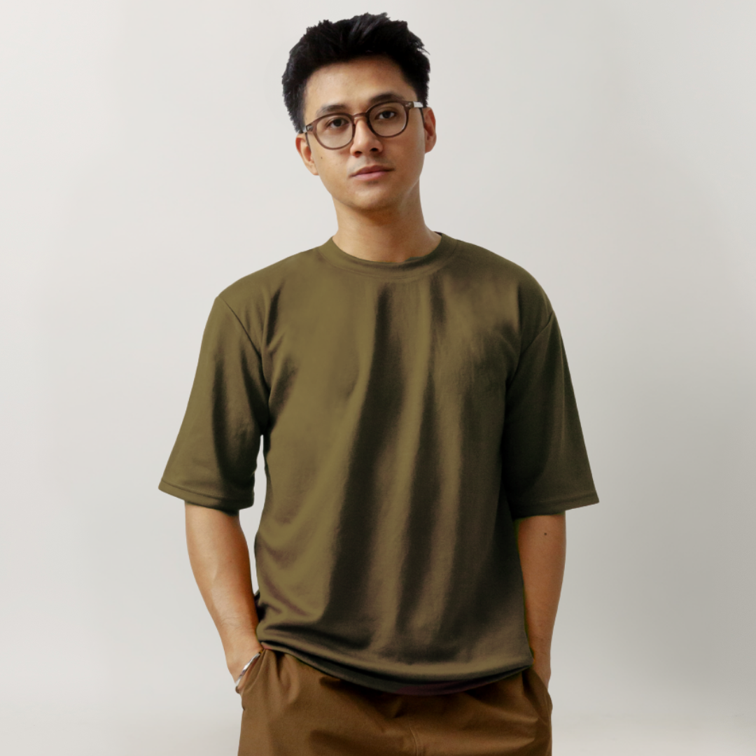 Oversize Short Sleeve Round Neck T-Shirt Series