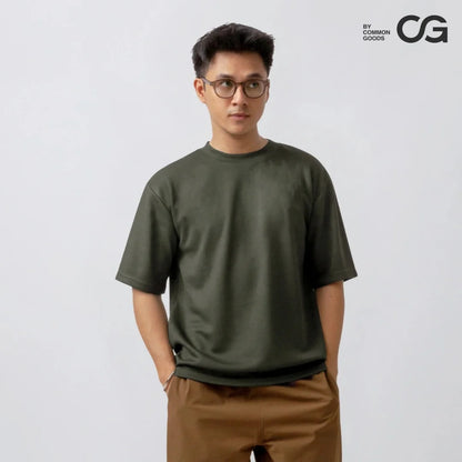 CG Oversize Short Sleeve Round Neck T-Shirt Series [AT]