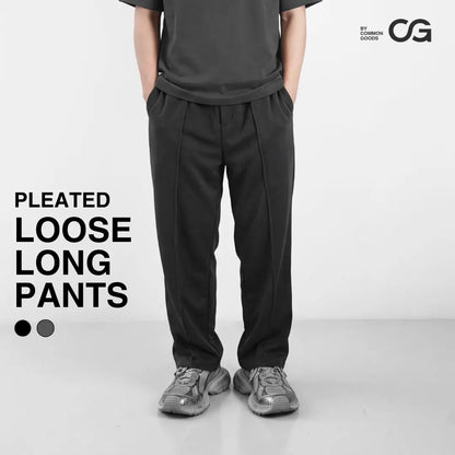 CG Men's Pleated Loose Pants (Long) Series