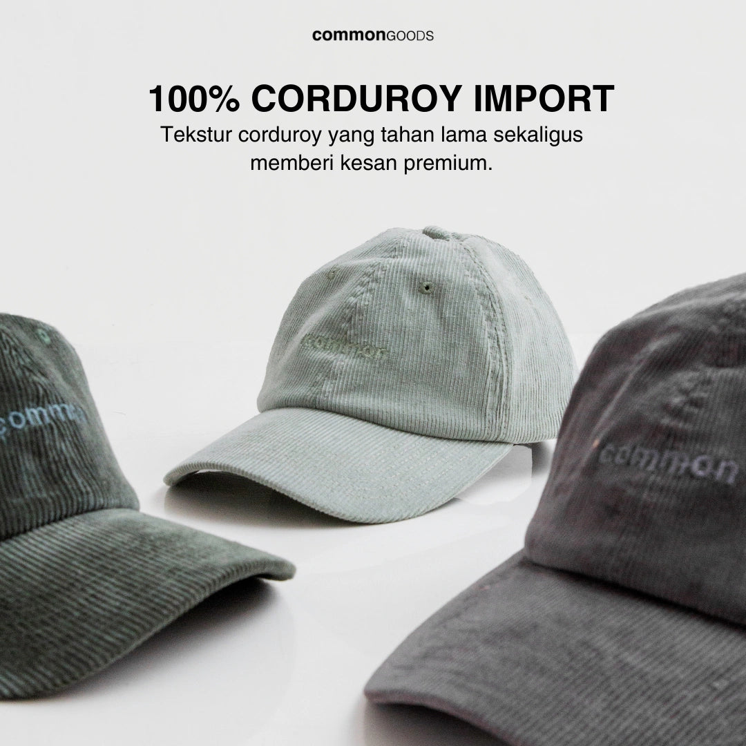 Corduroy Cap Series