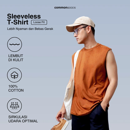 Sleeveless Round Neck T-Shirts Series [SS]