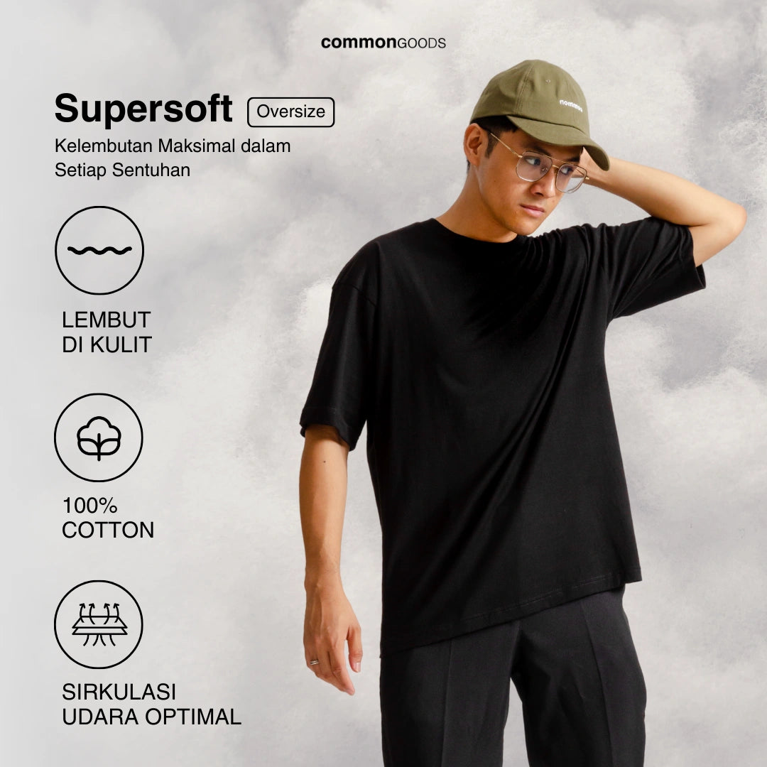 Oversize Short Sleeve Round Neck T-Shirt Series [SS]